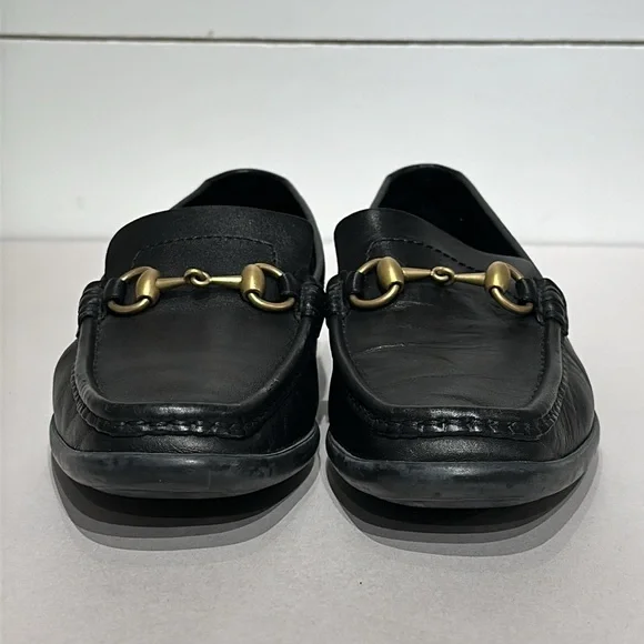 Gucci Horsebit Accent Leather Moccasins - Picture 4 of 13